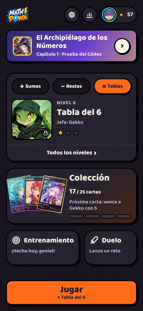 Captura del juego: Un nivel cada vez